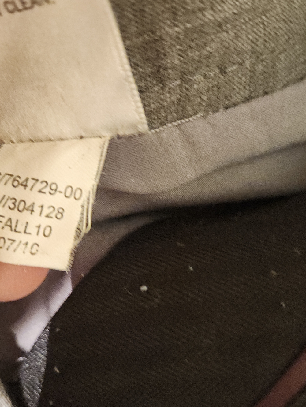 ❤️ BANANA REPUBLIC STRETCH WOOL TROUSERS / PANTS, 4 (27) - Picture 5 of 6